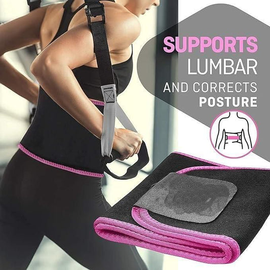 Adjustable Waist Trimmer Belt – Sweat & Support Belt for Men & Women